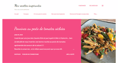 Desktop Screenshot of mesrecettesinspirantes.com